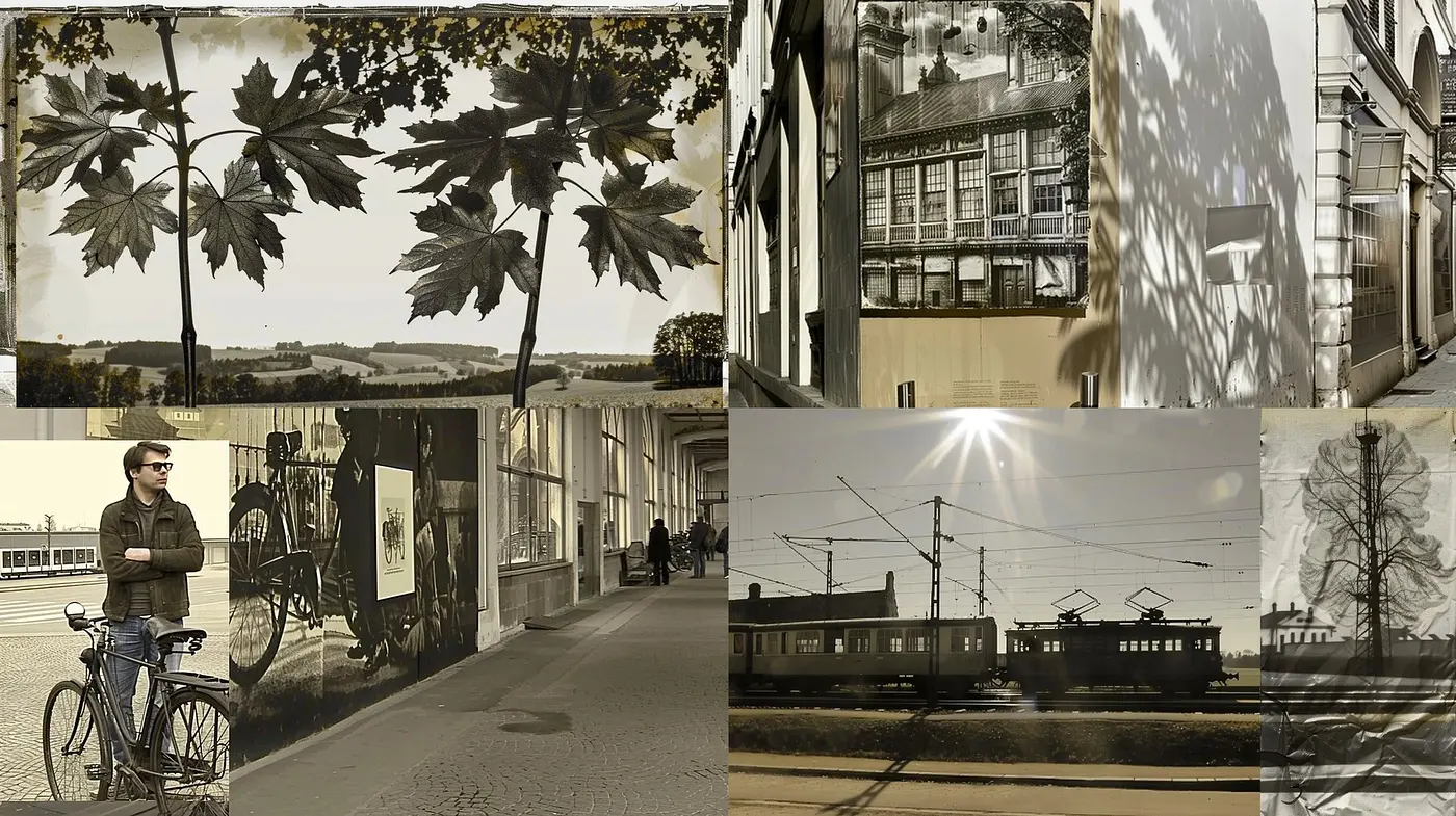 Sepia-Toned Urban Time Capsule: A Nostalgic Fusion of Photorealism and Pictorialism - Midjourney sref style
