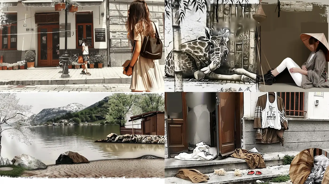 Sepia-Toned Serenity: A Study in Monochrome Consistency and Textural Harmony - Midjourney sref style