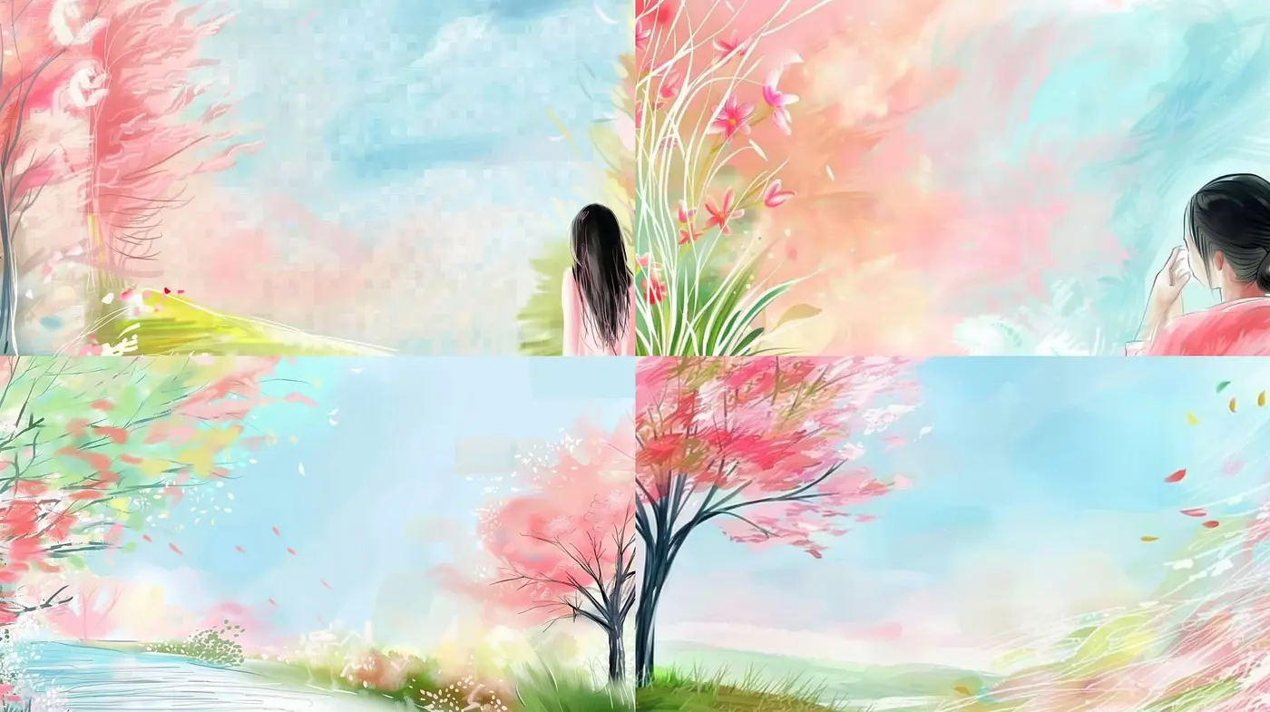 Ethereal Pastel Dreamscapes: A Fusion of Digital Impressionism and Contemporary Artistry - Midjourney sref style