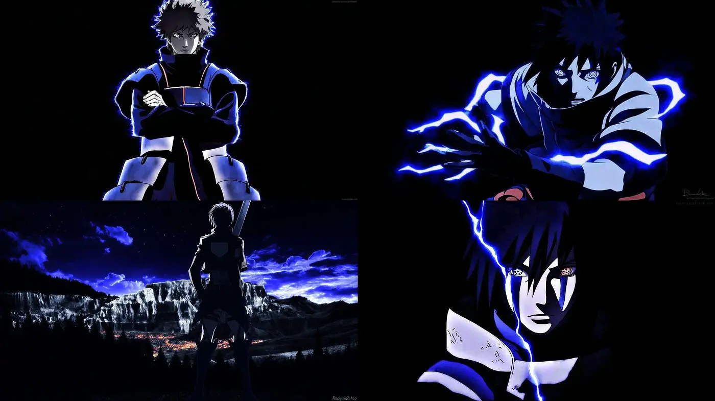 Dynamic and Ethereal Anime-inspired Aesthetic - Midjourney sref style
