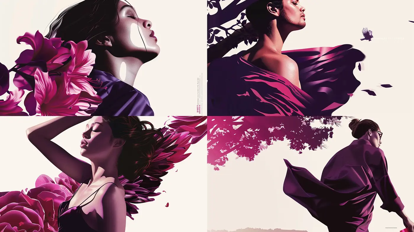 Ethereal Elegance in Digital Brushstrokes - Midjourney sref style