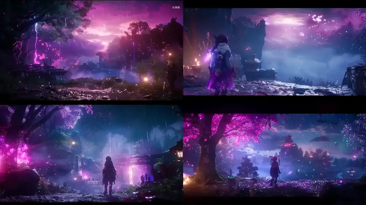 Ethereal Landscapes with a Mystical Atmosphere - Midjourney sref style