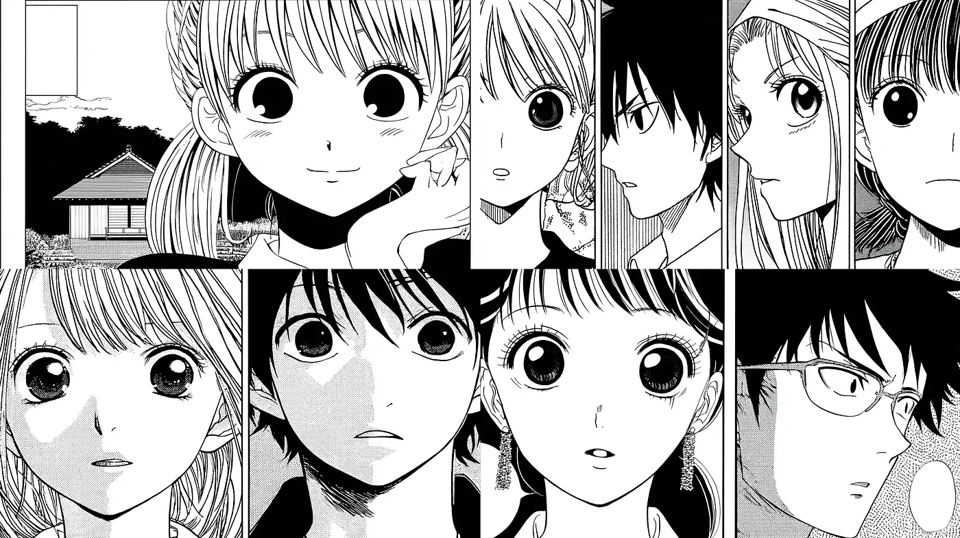 Contemporary Manga-Inspired Visuals with Emotional Depth - Midjourney sref style