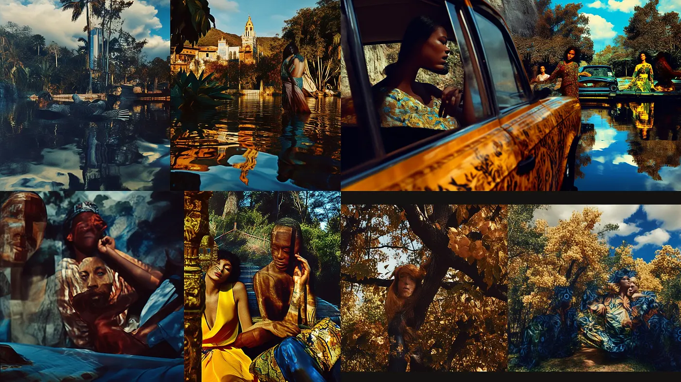 Ethereal Earth Tones: A Tapestry of Dreamlike Nostalgia and Painterly Textures - Midjourney sref style