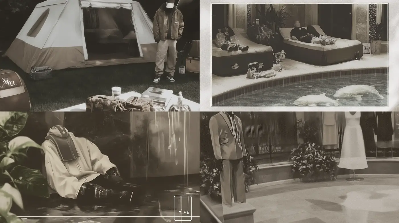 Monochromatic Serenity: Subdued Tones Crafting Tranquil Realism - Midjourney sref style