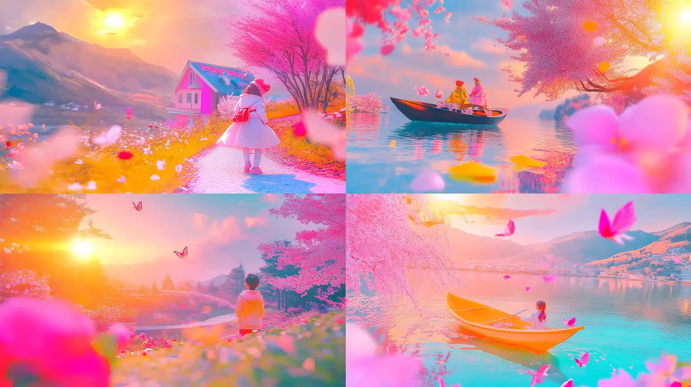 Ethereal Twilight Hues and Dreamlike Serenity - Midjourney sref style