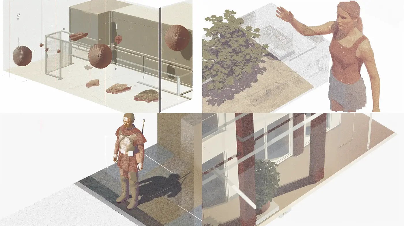 Subdued Pastel Dreamscapes with a Modernist Touch - Midjourney sref style