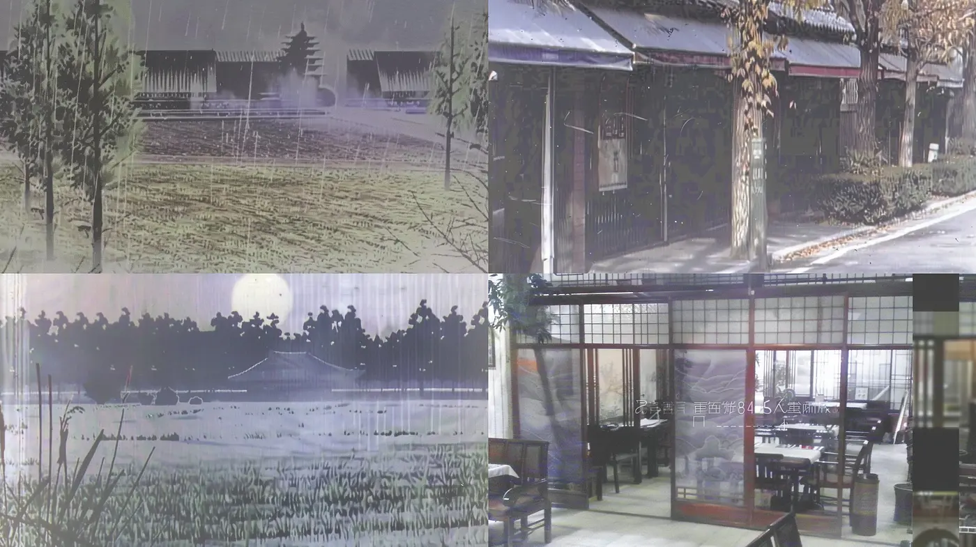 Ethereal Monochrome Dreams: A Study in Grayscale Textures and Moods - Midjourney sref style