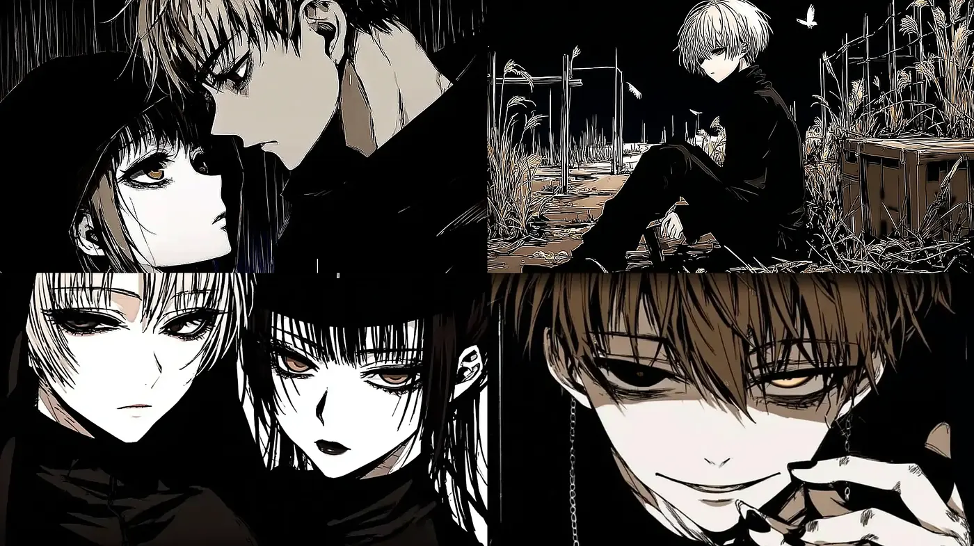 Dark and Atmospheric Aesthetic with Subtle Details - Midjourney sref style