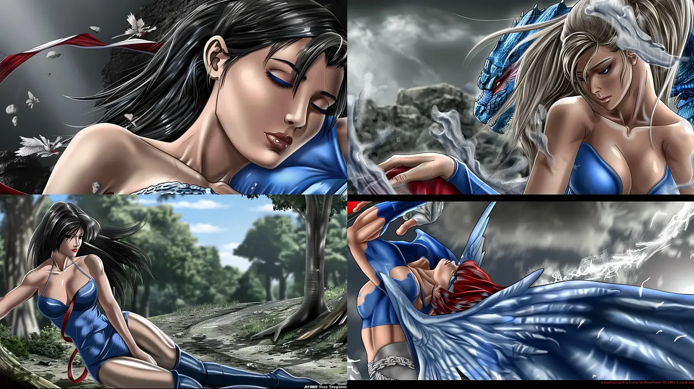 Ethereal Fantasy Realism with Dynamic Contrasts - Midjourney sref style