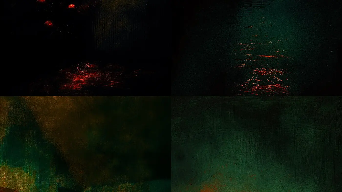 Whispers of Shadow and Light: An Exploration in Muted Tones and Textural Ambiance - Midjourney sref style