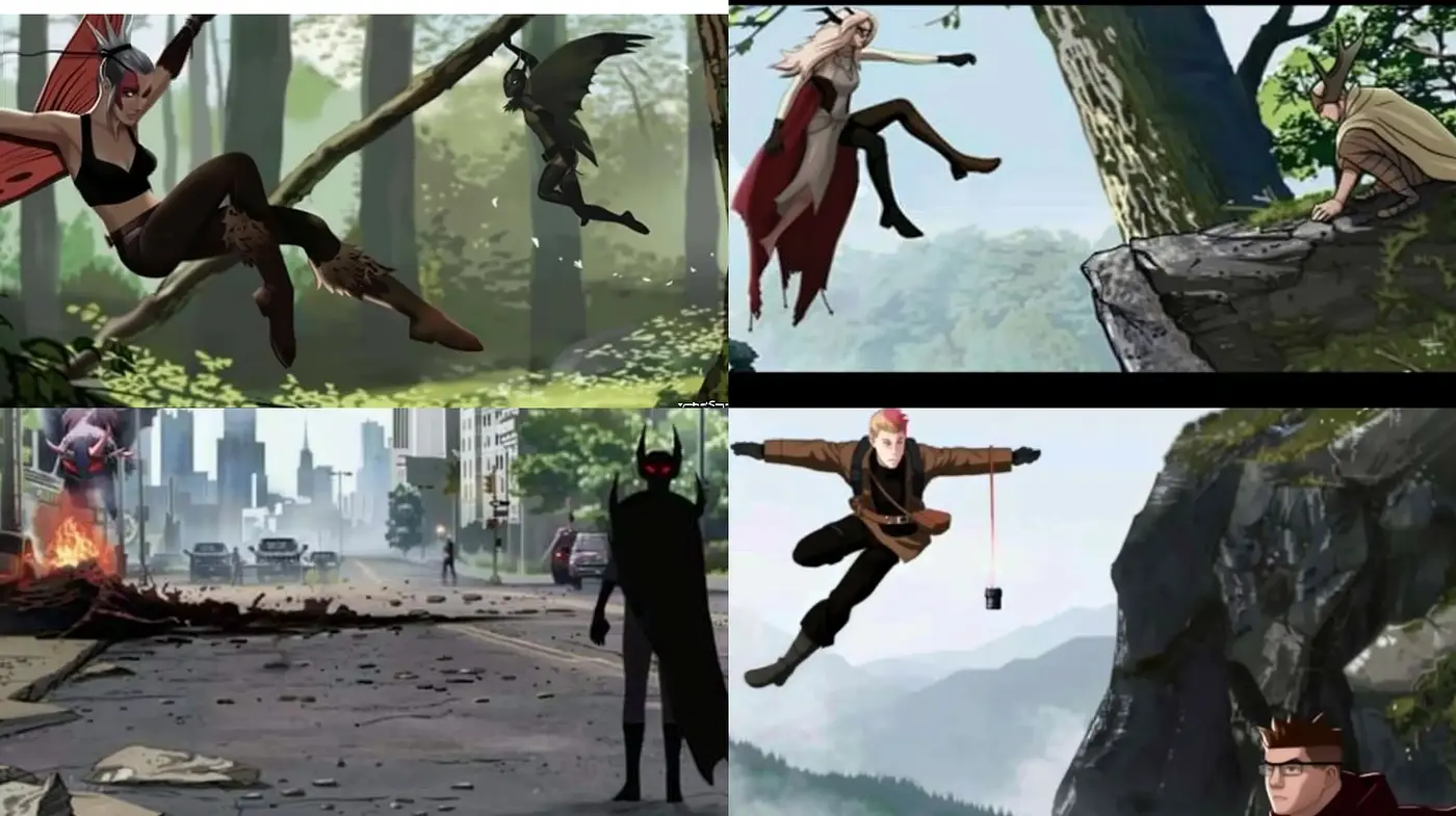 Enigmatic Adventure in Stylized Animation - Midjourney sref style