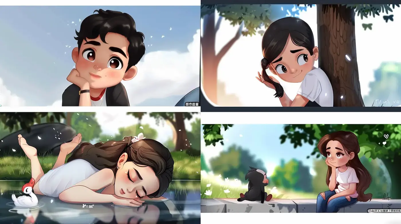 Charming and Playful Illustrations with Whimsical Touches - Midjourney sref style