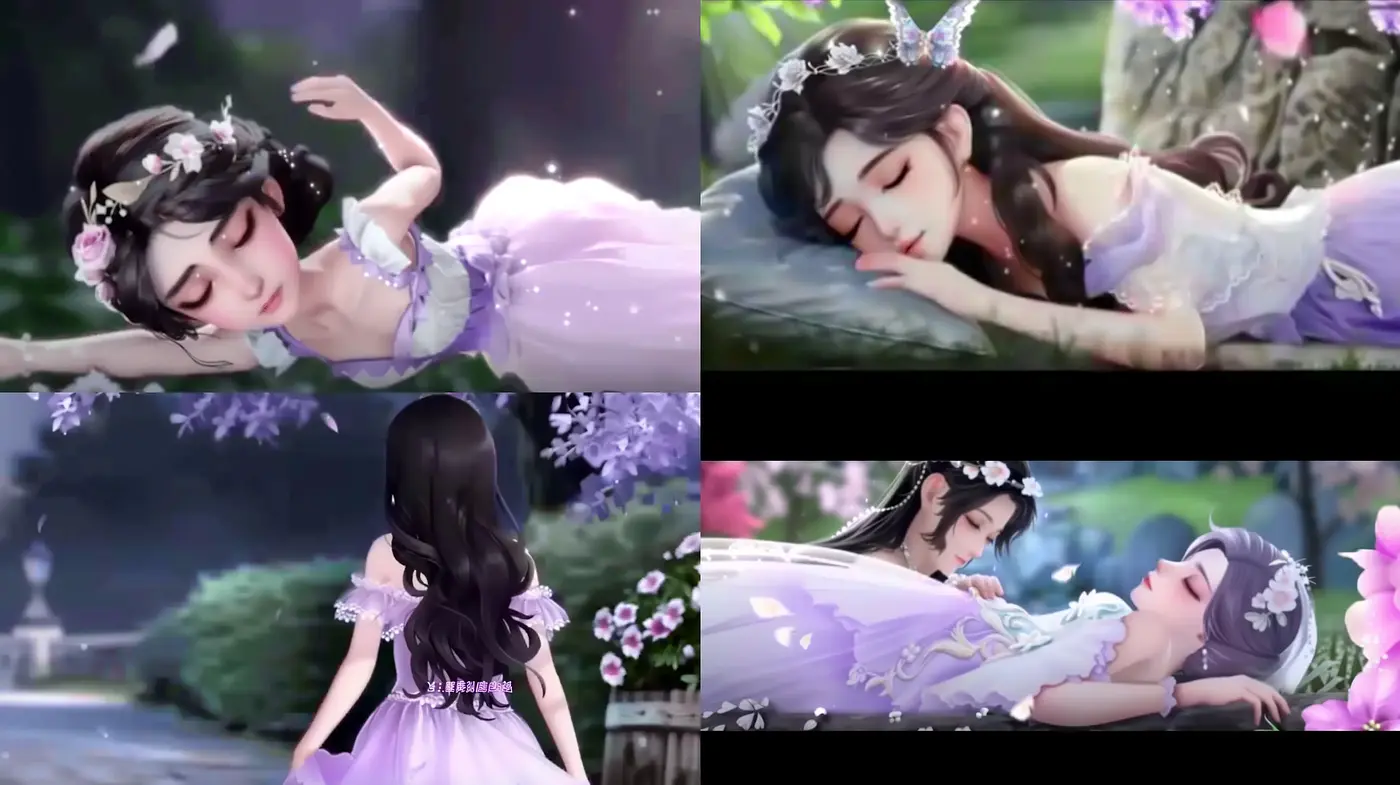 Ethereal Fantasy Anime-Inspired Digital Art Portraits - Midjourney sref style
