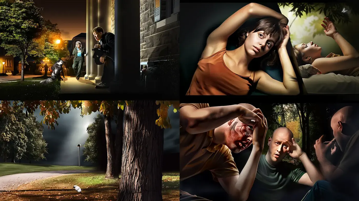 Cinematic Drama with Intense Emotion and Detailed Realism - Midjourney sref style