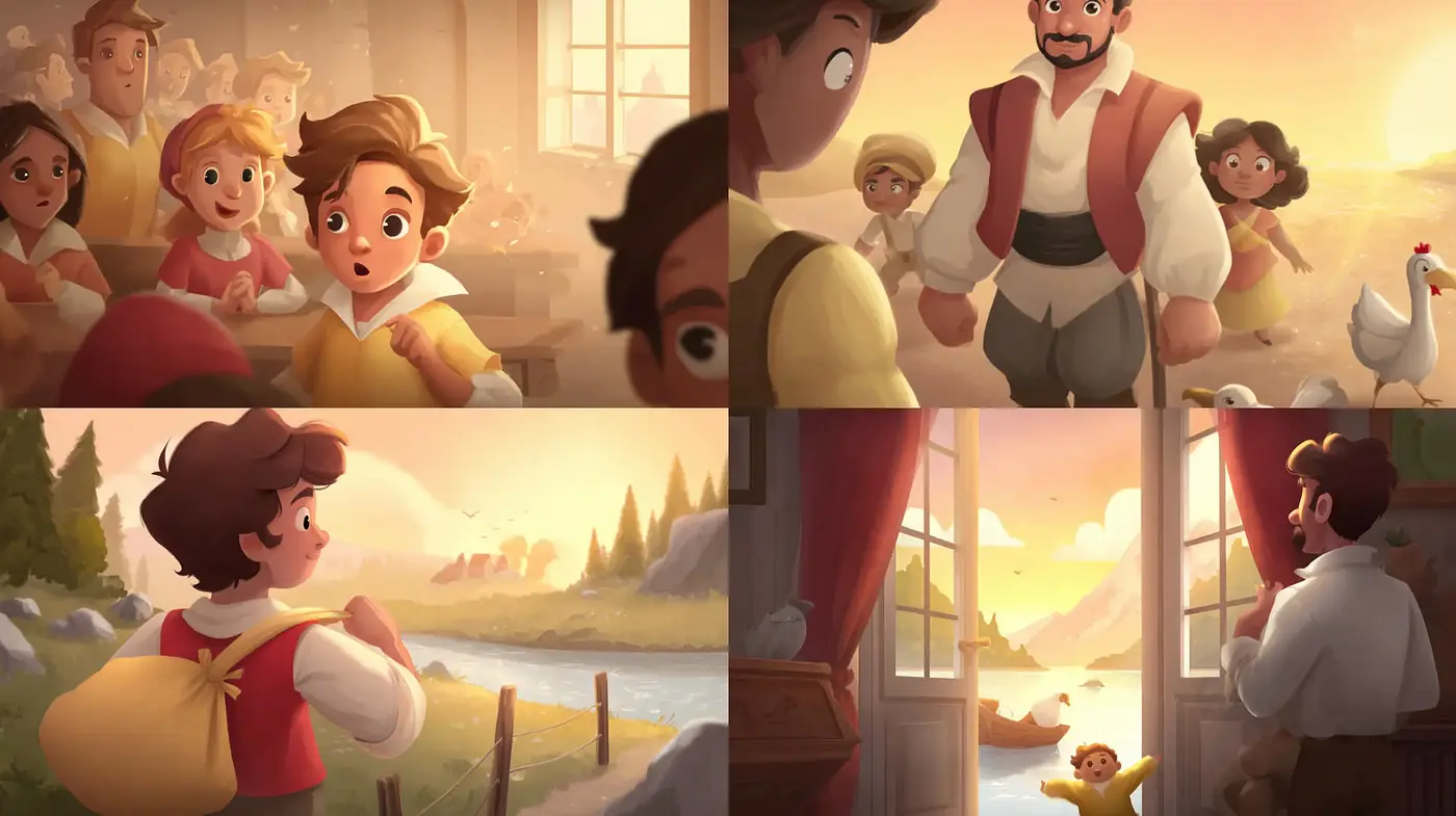 Charming Illustrations with a Whimsical Narrative and Vintage Aesthetic - Midjourney sref style