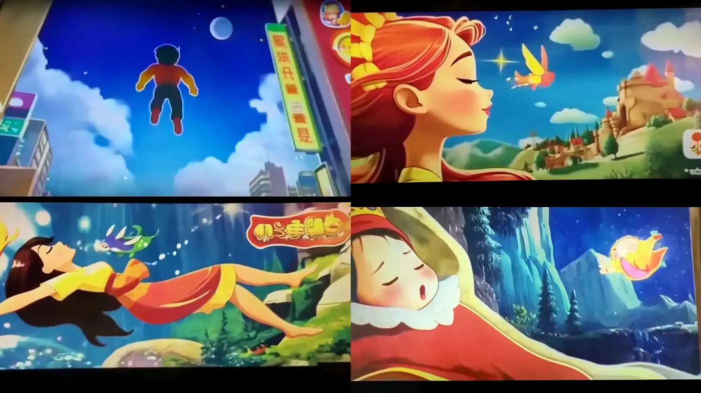 Whimsical Storybook Narratives with Lush Pastel Vistas - Midjourney sref style