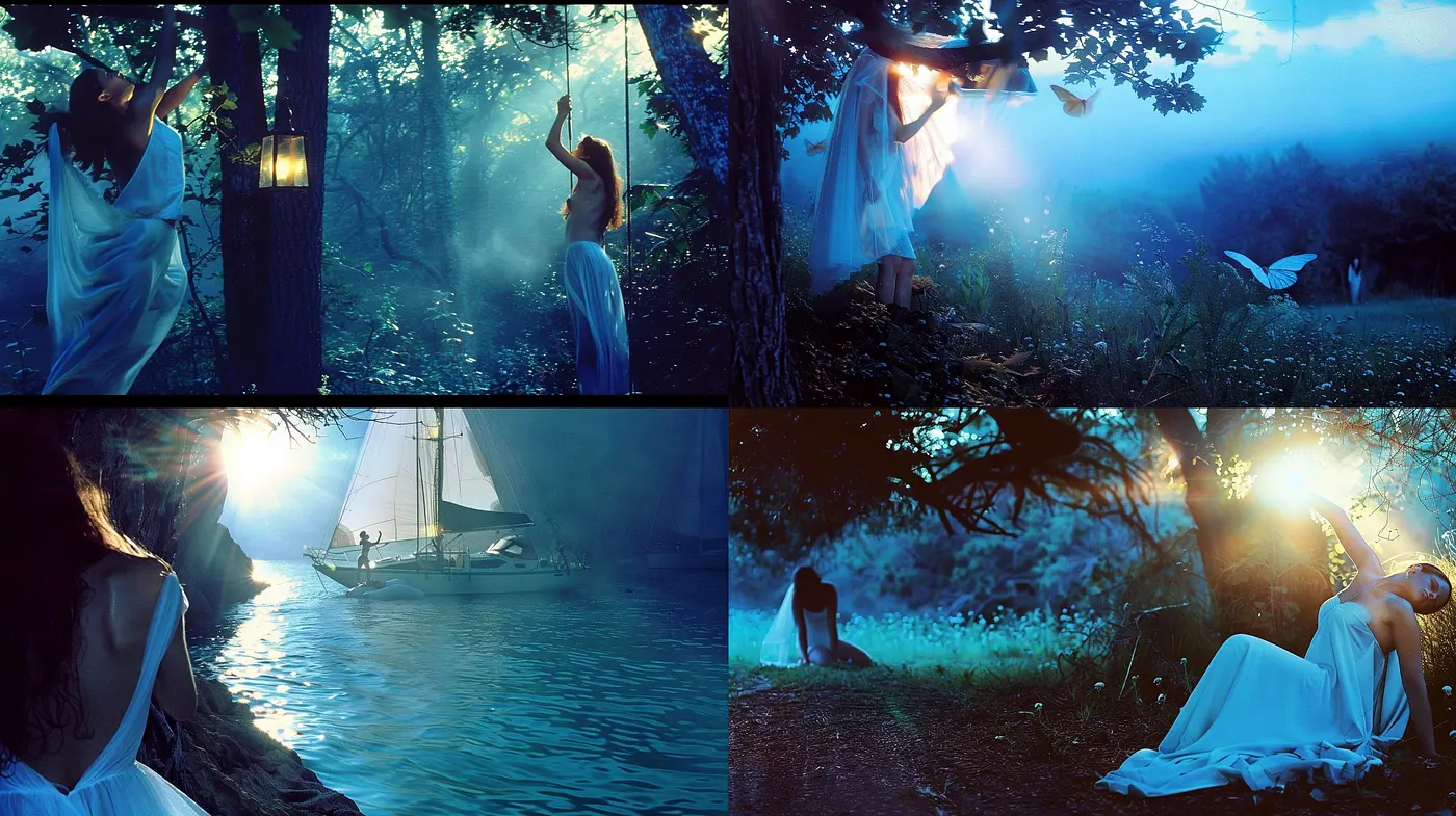 Ethereal Twilight Hues: A Mystic Fusion of Photorealism and Dream-Like Serenity - Midjourney sref style