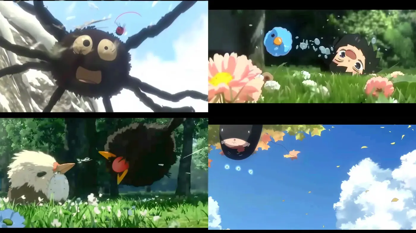 Lush and Whimsical Nature-Inspired Animation Style - Midjourney sref style