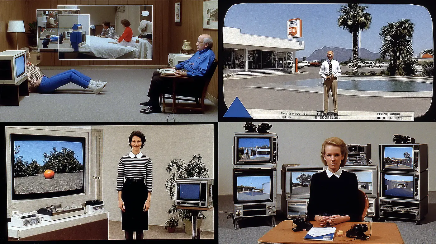 Exploration of Modernist Aesthetics with a Retro Edge - Midjourney sref style
