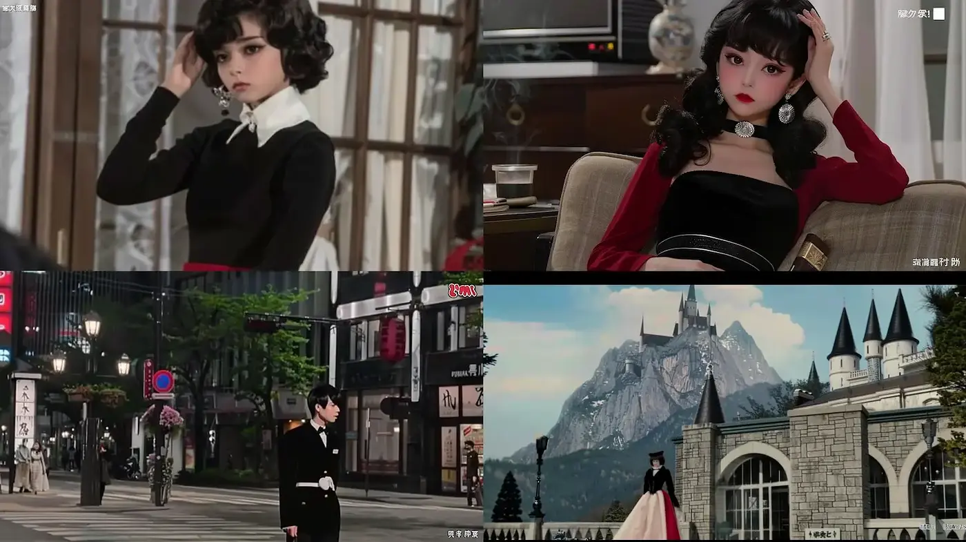 Ethereal Gothic Aesthetic with a Whimsical Touch - Midjourney sref style