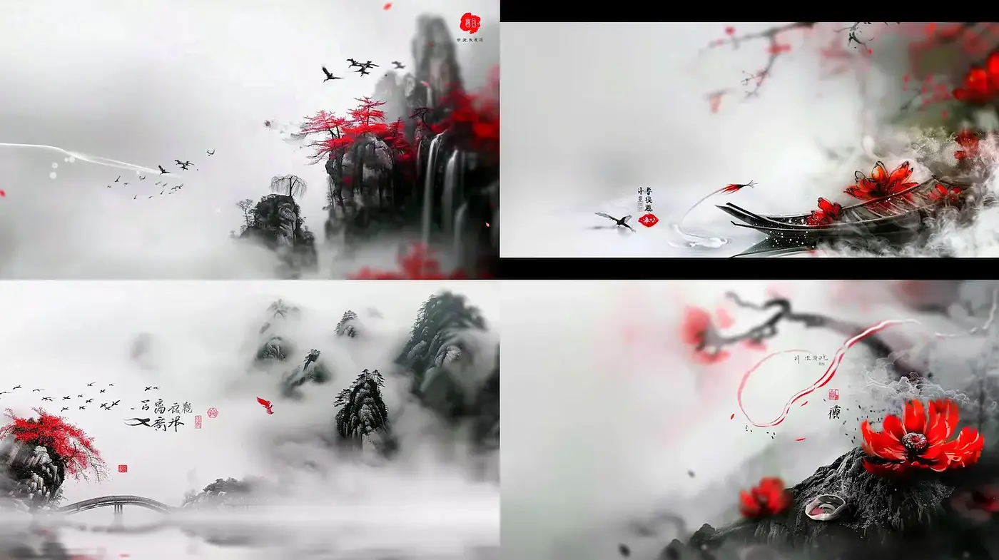 Serenely Ethereal Landscapes with a Poetic Touch - Midjourney sref style