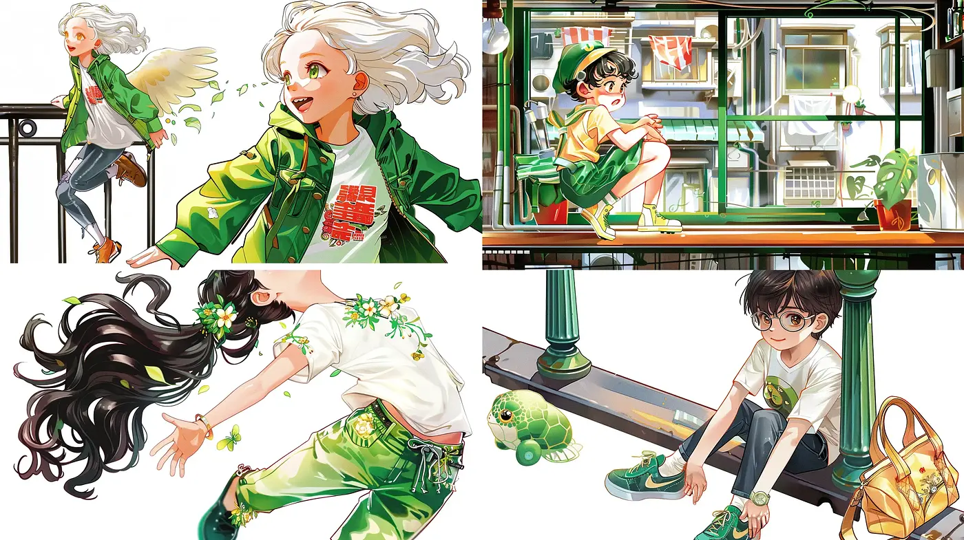 Lively Youthful Anime-Inspired Vivacity - Midjourney sref style
