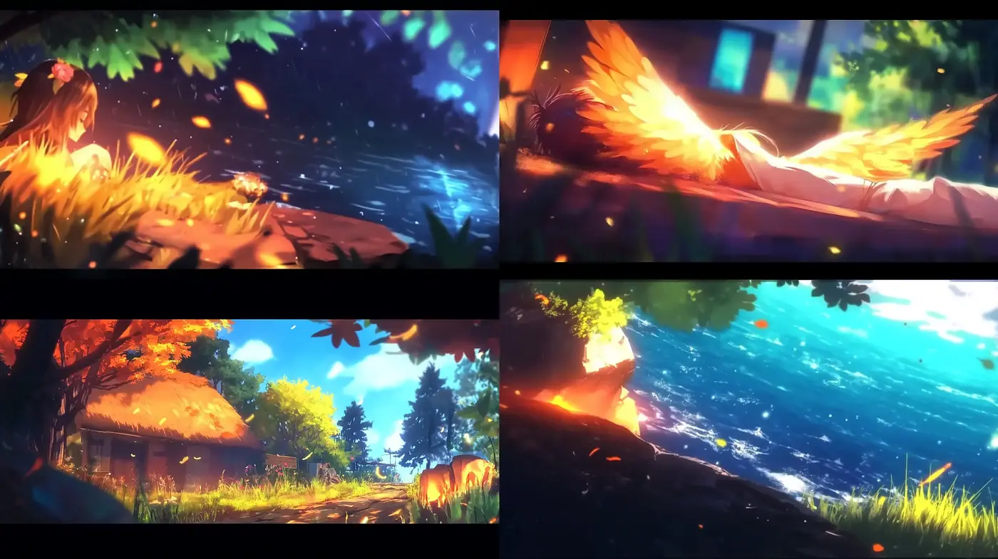 Luminous Ethereal Vistas: A Digital Exploration of Light and Nature - Midjourney sref style