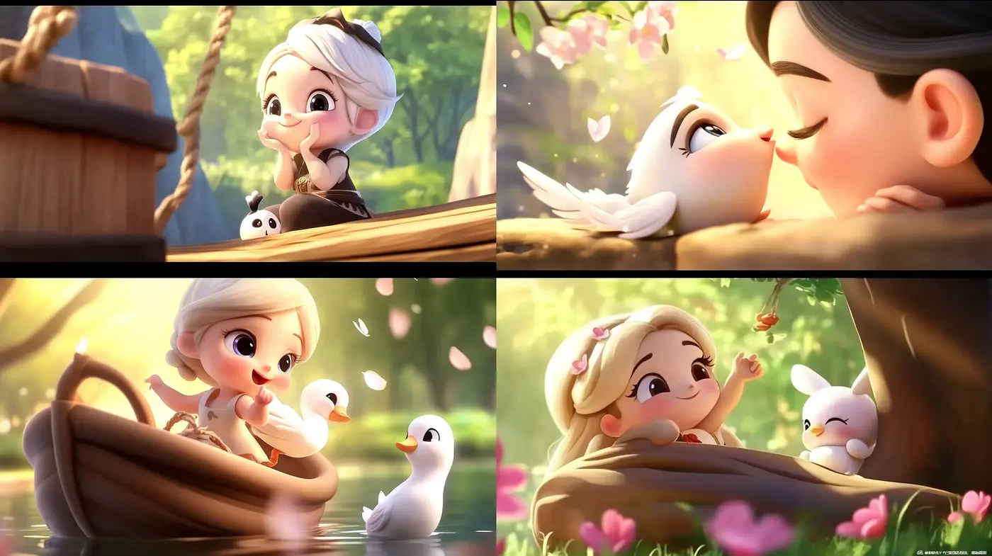 Enchanting Storybook Animation Panache - Midjourney sref style