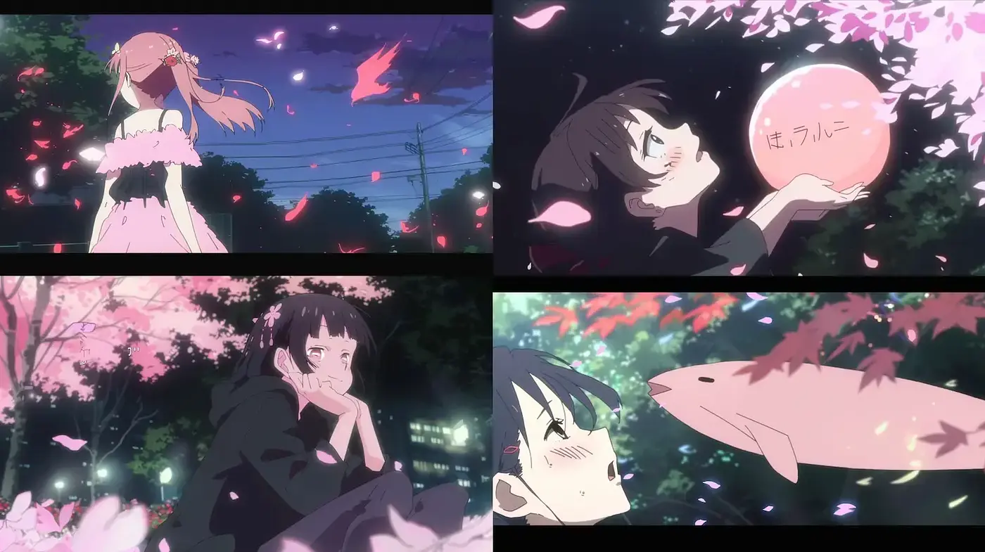 Ethereal Twilight: A Glowing Anime Dreamscape - Midjourney sref style