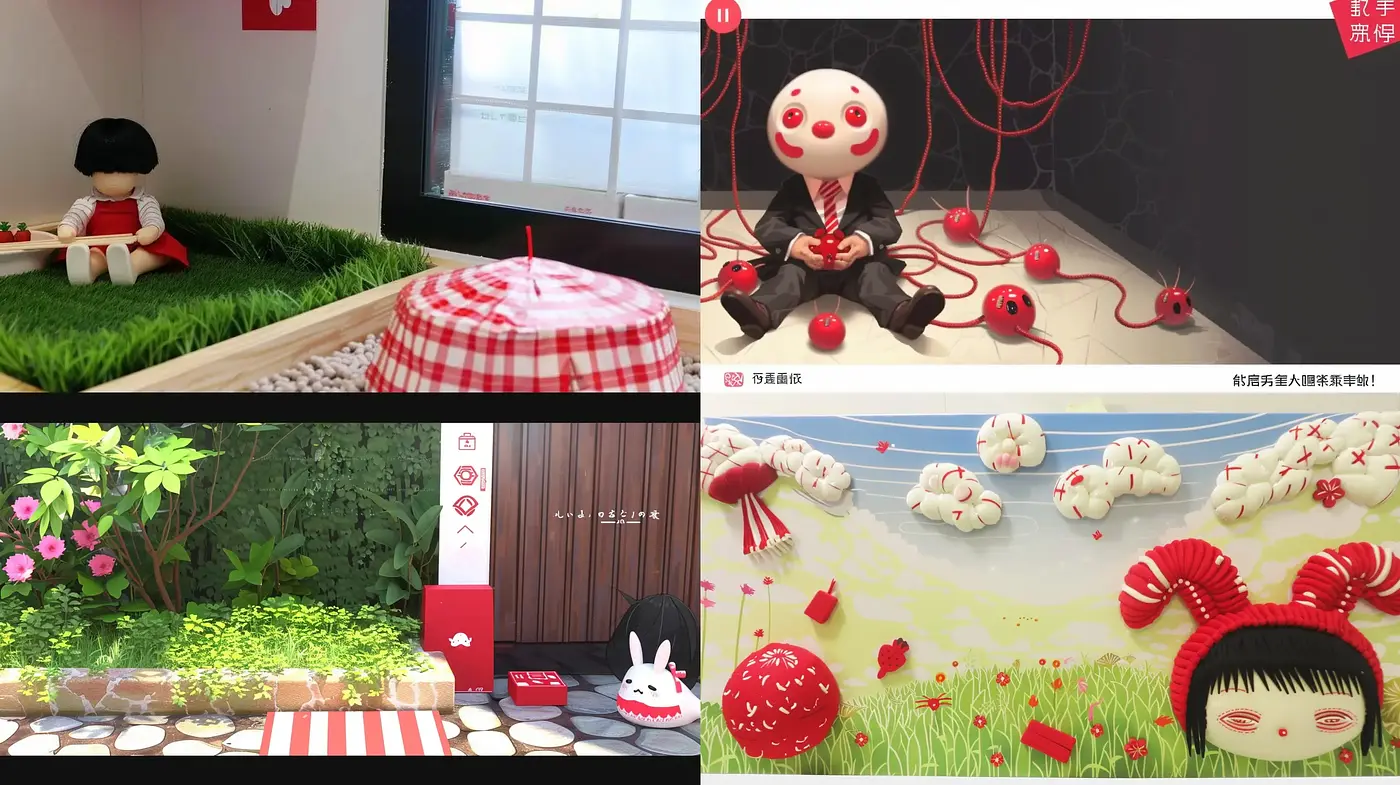 Whimsical Anime-Inspired Virtual World Imagery - Midjourney sref style