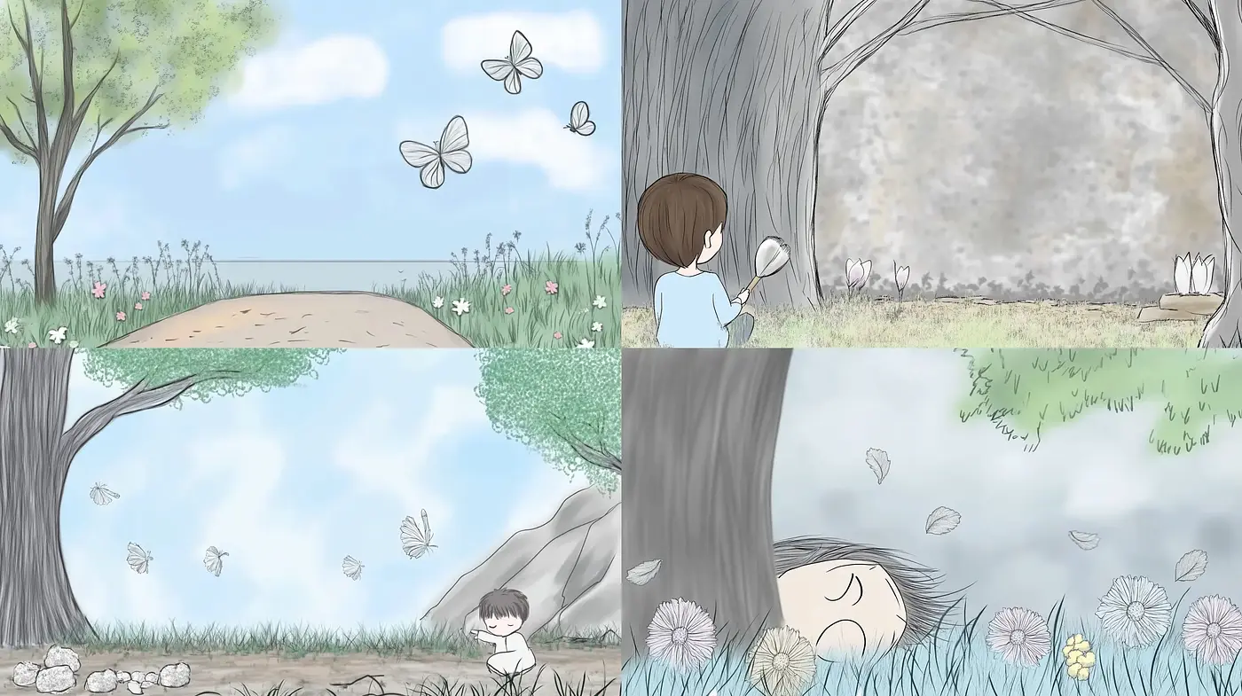 Whimsical Pastel Vignettes: An Enchanting Journey through Serene Landscapes - Midjourney sref style