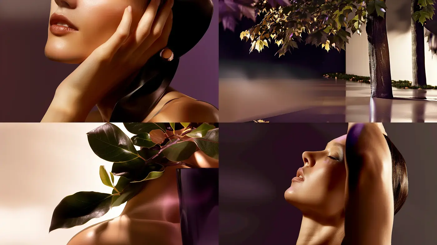 Serenity in Sepia: A Homage to Classical Sculpture and Modern Minimalism - Midjourney sref style
