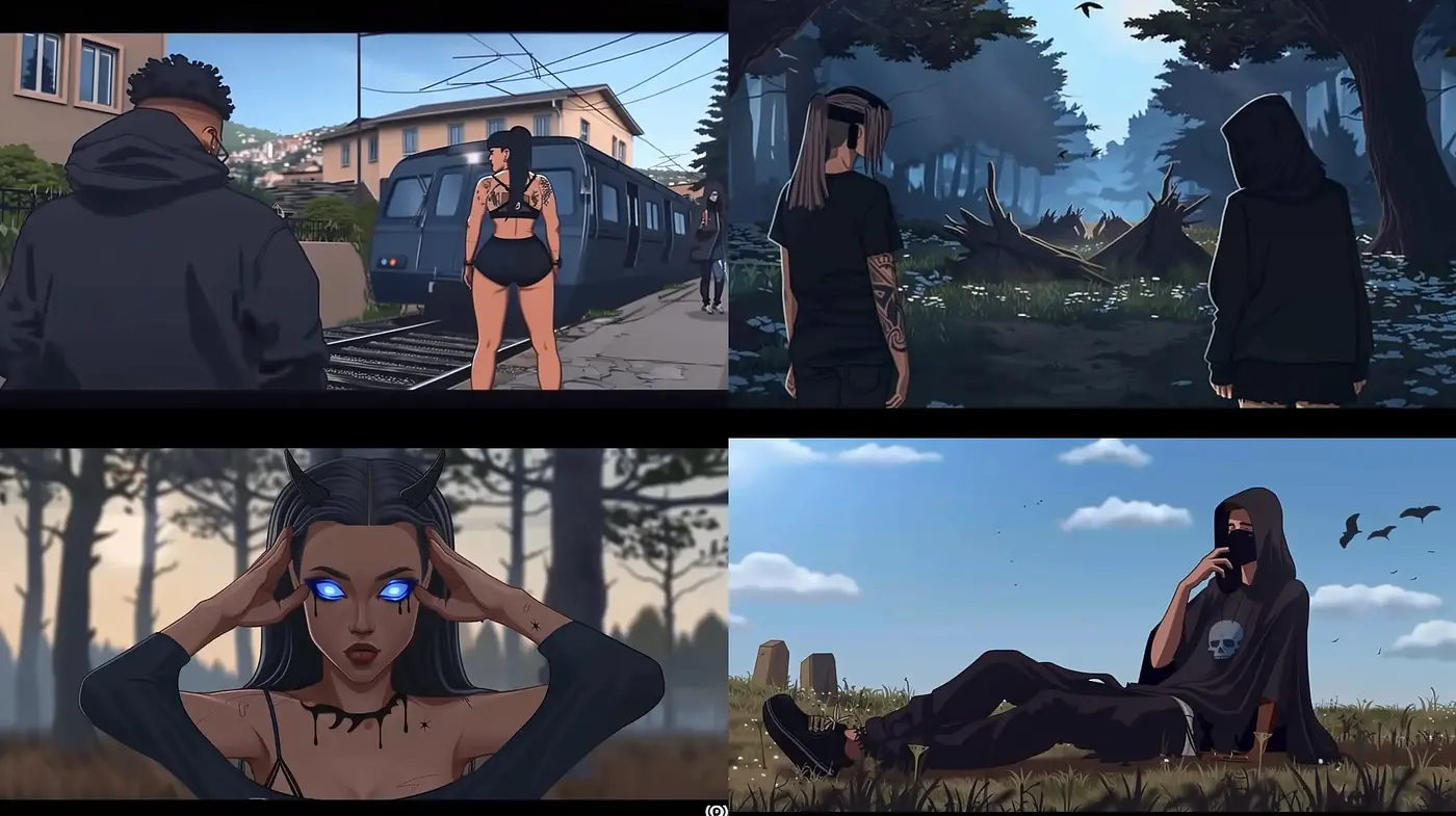 Contemporary Graphic Novel Realism with a Surreal Twist - Midjourney sref style