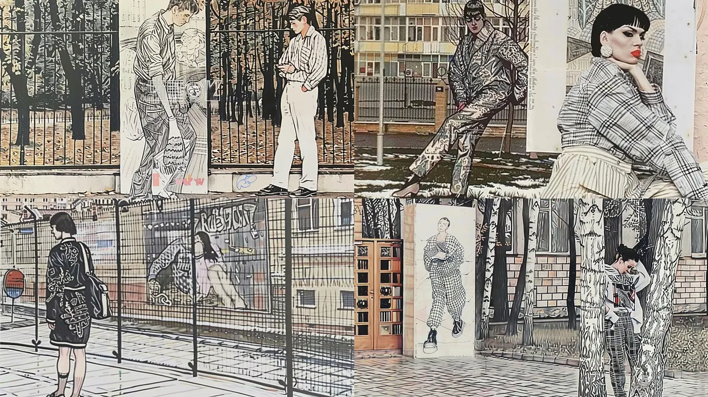 Graphic Novel Elegance with Photorealistic Undertones - Midjourney sref style