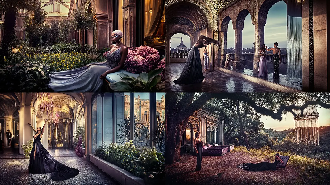 Ethereal Light in Neo-Renaissance Dreamscapes - Midjourney sref style