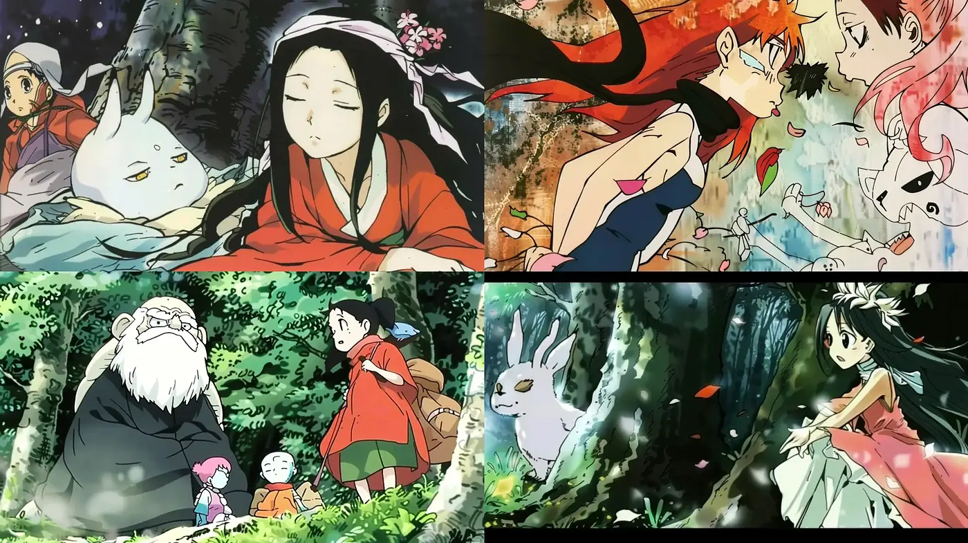 Enchanted Anime-Inspired Dreamscape: A Harmonious Blend of Nature and Whimsy - Midjourney sref style