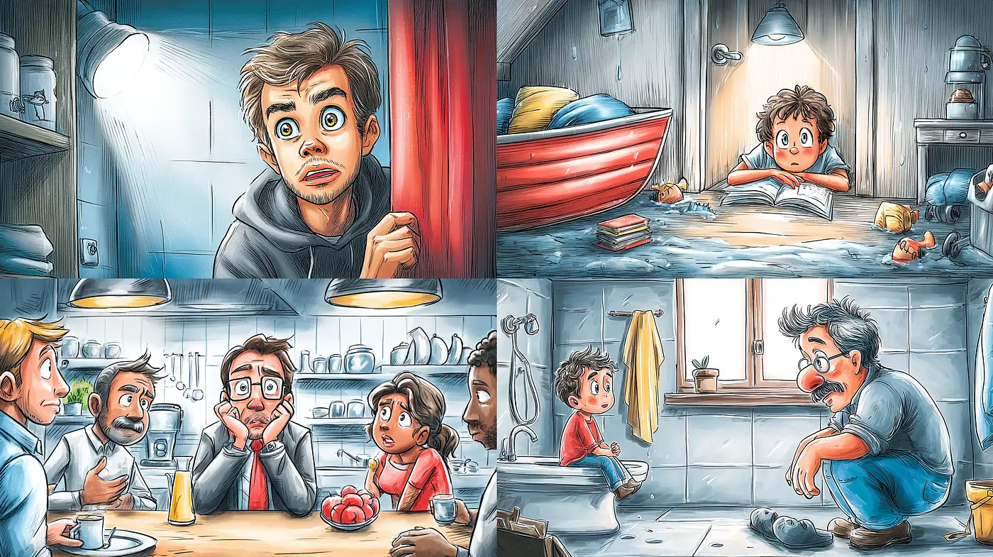 Expressive and Colorful Illustrations with a Whimsical Touch - Midjourney sref style