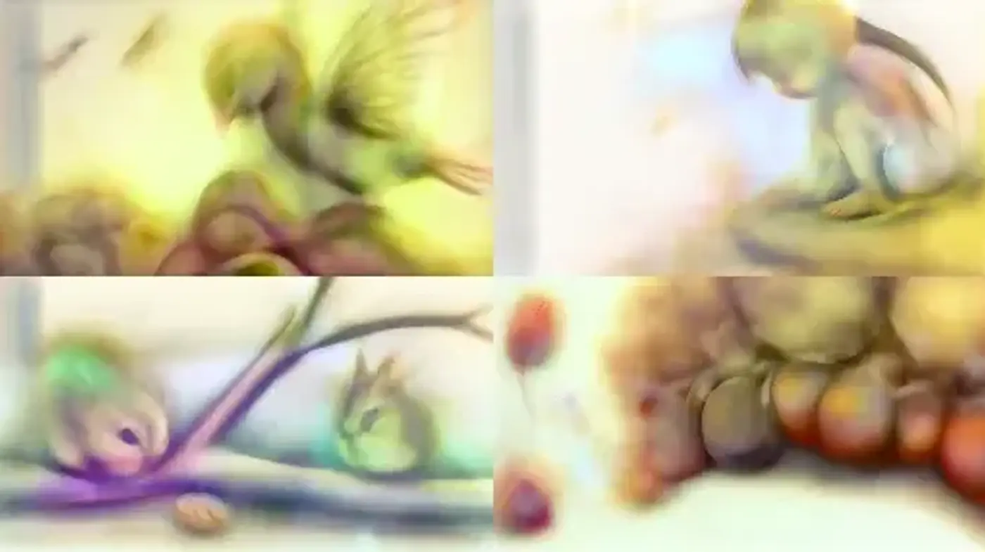 Ethereal Dreamscape Fusion with Impressionistic and Expressionistic Undertones - Midjourney sref style