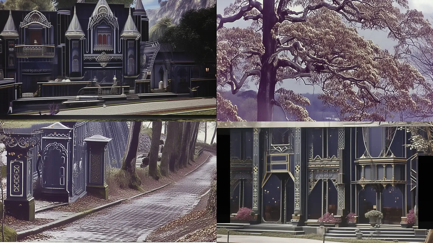 Ethereal Gothic Elegance: A Melancholic Dance of Shadows and Grace - Midjourney sref style