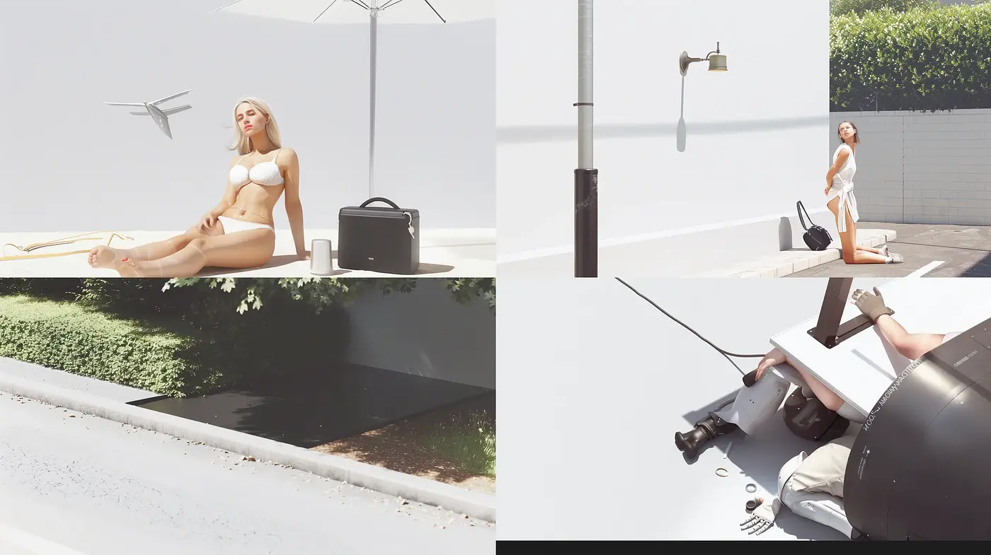 Contemporary Serenity with Soft Pastel Tones and Minimalistic Aesthetics - Midjourney sref style
