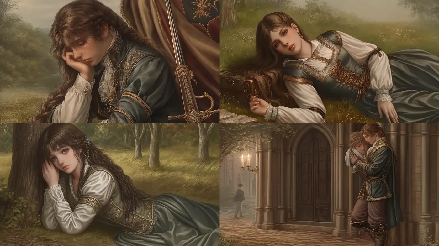 Ethereal Renaissance Reverie: A Consistent Homage to Classical Portraiture - Midjourney sref style