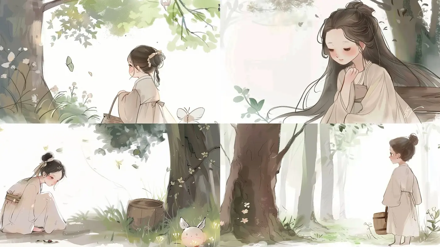 Ethereal Pastel Dreams: A Harmonious Fusion of Soft Hues and Gentle Textures - Midjourney sref style