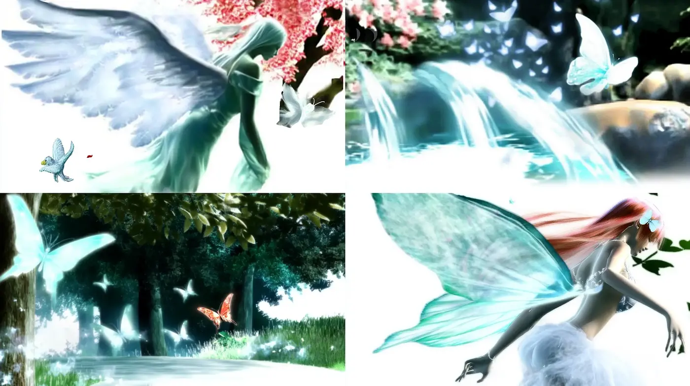 Enchanted Ethereal Gardens: A Fantastical Fusion of Nature and Whimsy - Midjourney sref style