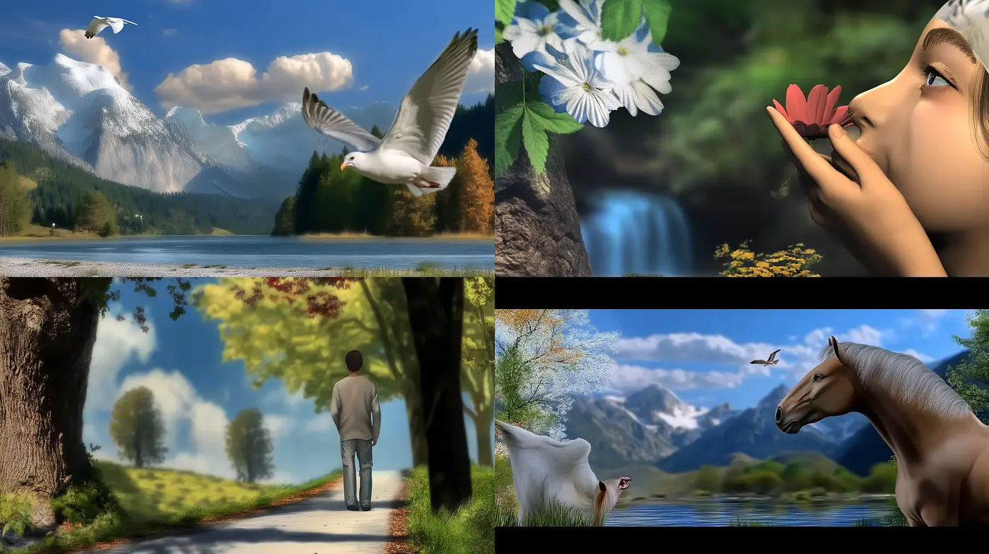Luminous Serenity in Nature's Embrace - Midjourney sref style