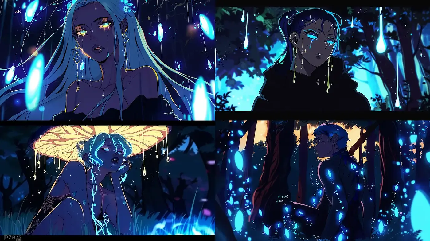 Luminous Fantasy Aesthetic with Ethereal Glow and Nature Themes - Midjourney sref style