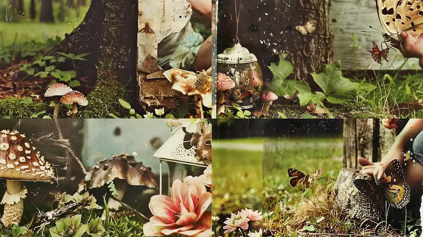 Enchanted Woodland Reverie: A Harmonious Blend of Rustic Charm and Whimsical Fantasy - Midjourney sref style