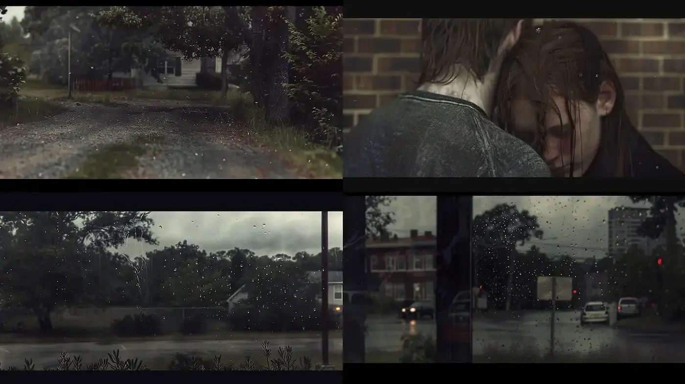 Nostalgic Atmospheric Realism with Emotional Depth - Midjourney sref style