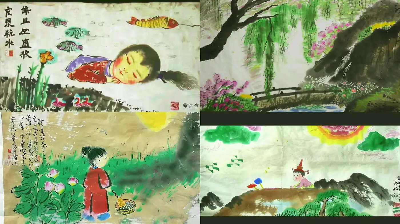 Enchanting Essence of Eastern Ink Wash - Midjourney sref style