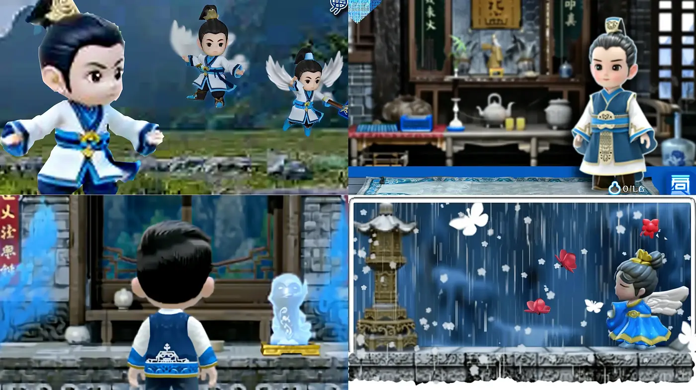 Enchanted Eastern Animation Fusion - Midjourney sref style